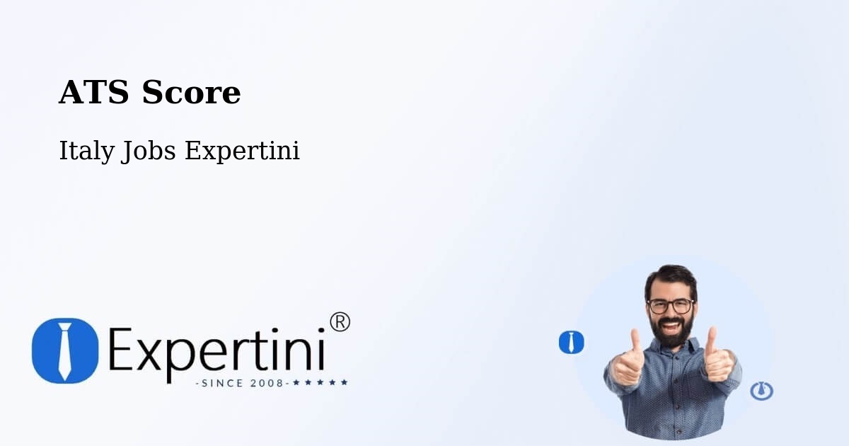 ATS Score - Italy Jobs Expertini